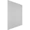 Ekena Millwork 94H x 1T Adjustable PVC Slat Wall Panel Kit w/ 1W Slats, Unfinished contains 42 Slats SWP84X94X1000UN - alternate 6